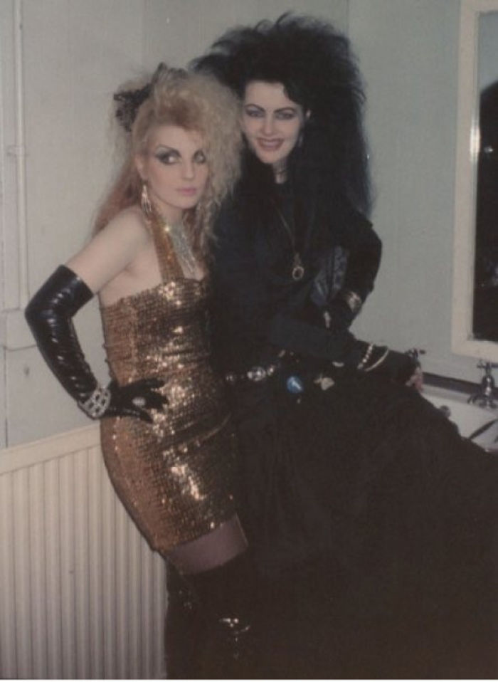 My 18th Birthday. I'm The Goth. Still Great Friends With The Beautiful Girl Next To Me :)