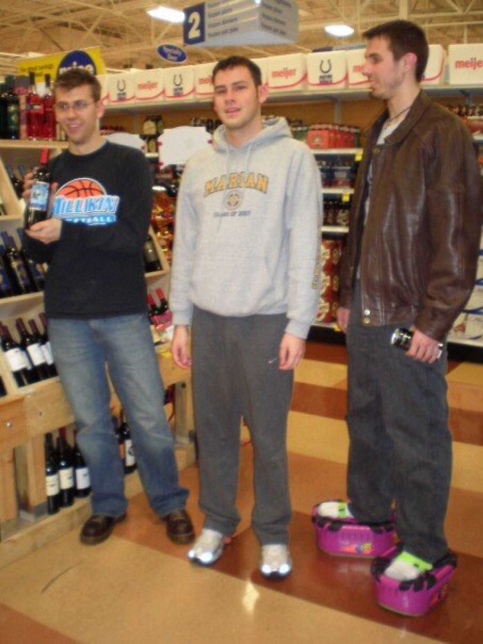 That Time I Wore Moon Shoes Into Meijer