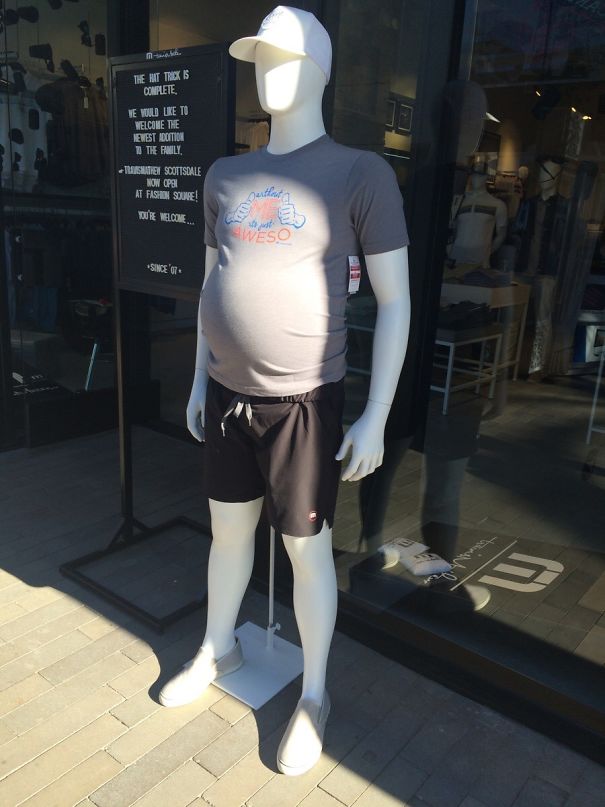 This Mannequin Has A Beer Belly