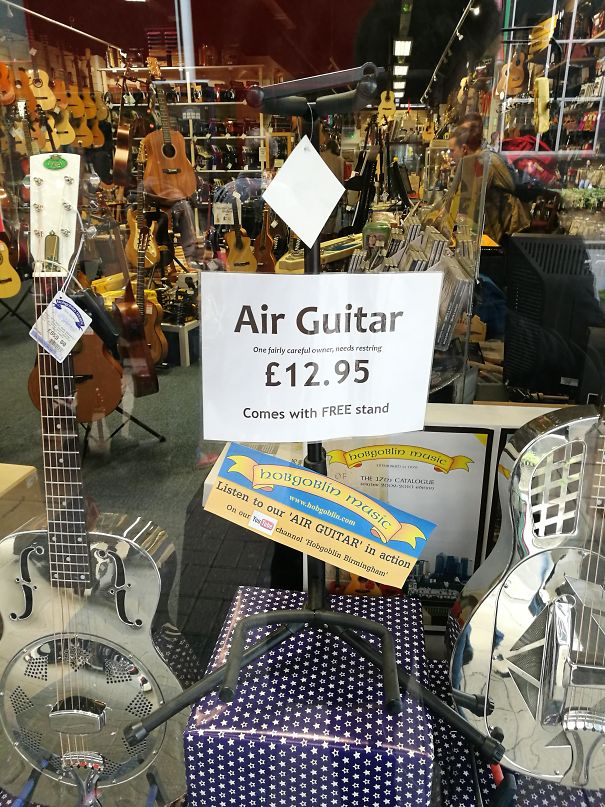 My Local Guitar Shop Is Selling A Rare Air Guitar