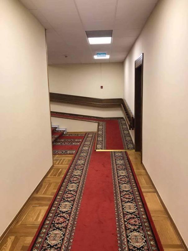 A Hallway After Too Much Vodka