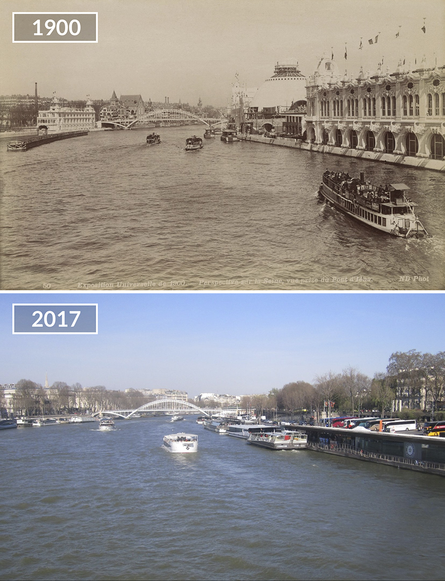 View On Seine From Pont D'iéna