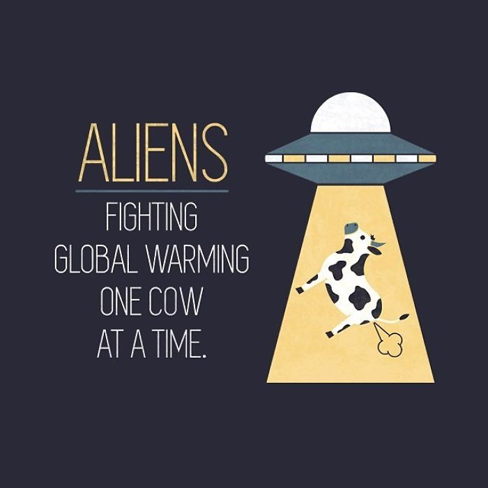 Aliens Vs Cow Farts