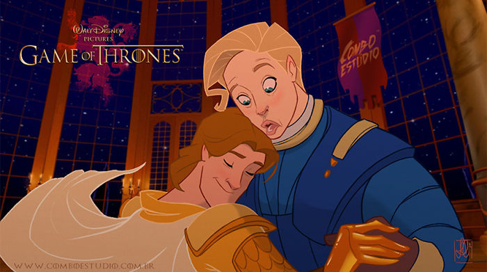 Jaime Lannister y Brienne de Tarth