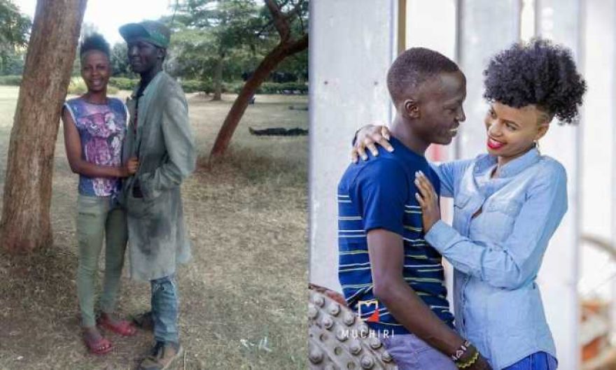 Photographer Picks These Two Homeless Lovebirds And Transforms Them Into Models