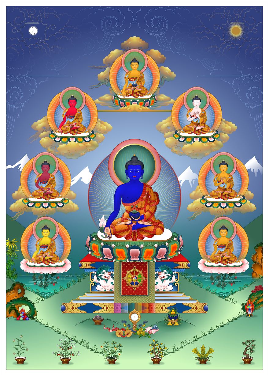 Digital Thangkas By Me (Digital Thangka) Digital Thangkas By Me (Digital Thangka)