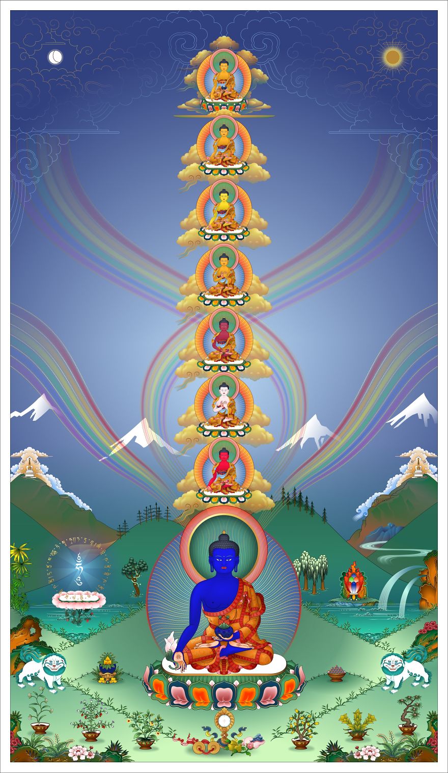 Digital Thangkas By Me (Digital Thangka) Digital Thangkas By Me (Digital Thangka)
