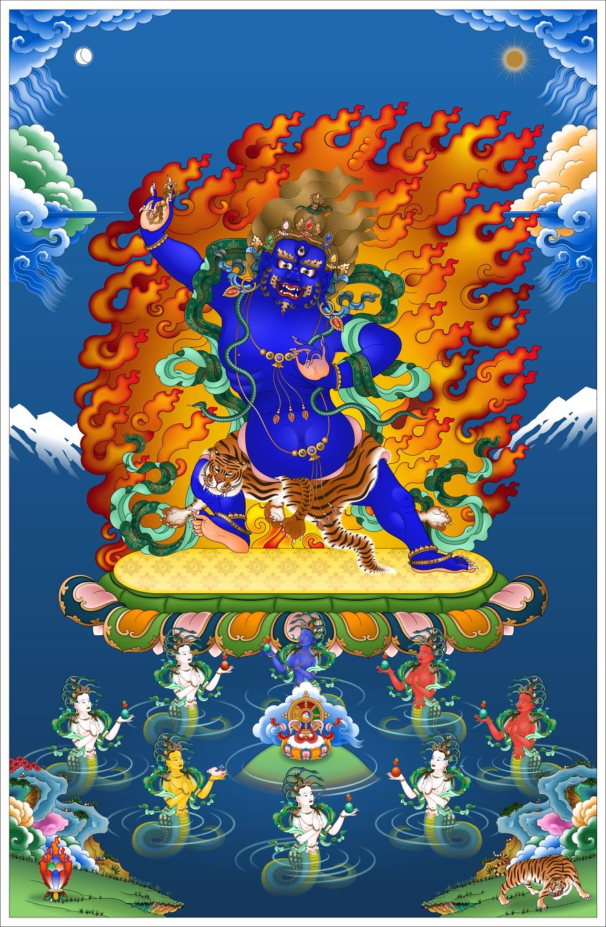 Digital Thangkas By Me (Digital Thangka) Digital Thangkas By Me (Digital Thangka)