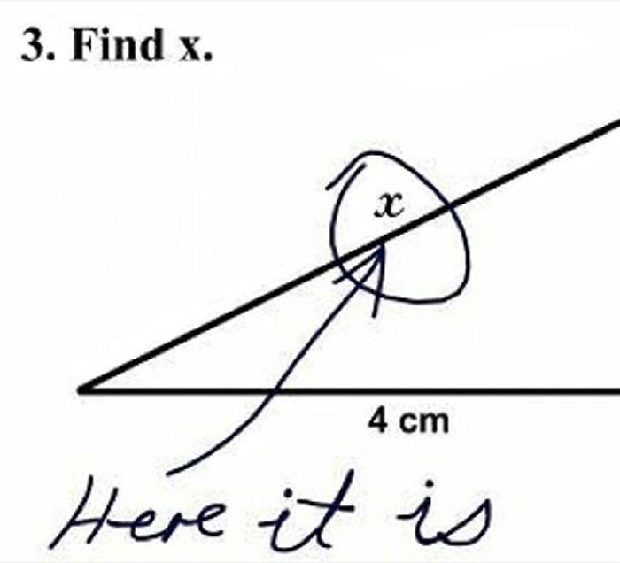 I Found These Of The Internet 'Right But Completely Wrong And Hilarious Test Answers'!