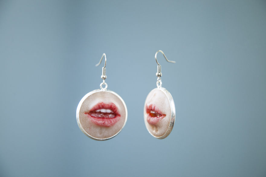 Jewelry With Realistic Body Parts