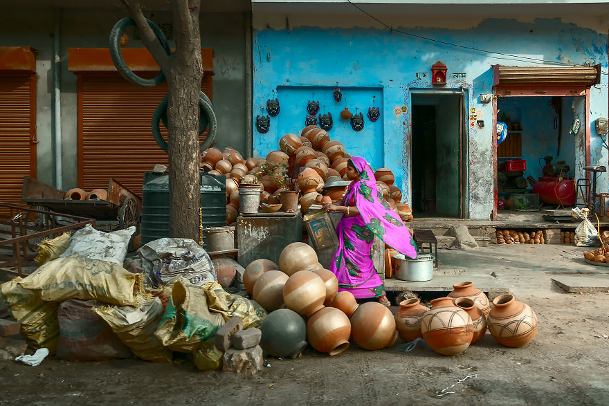 I Spent 2 Days Photographing Streets Of Jaipur, India From A Taxi And Here Is The Result
