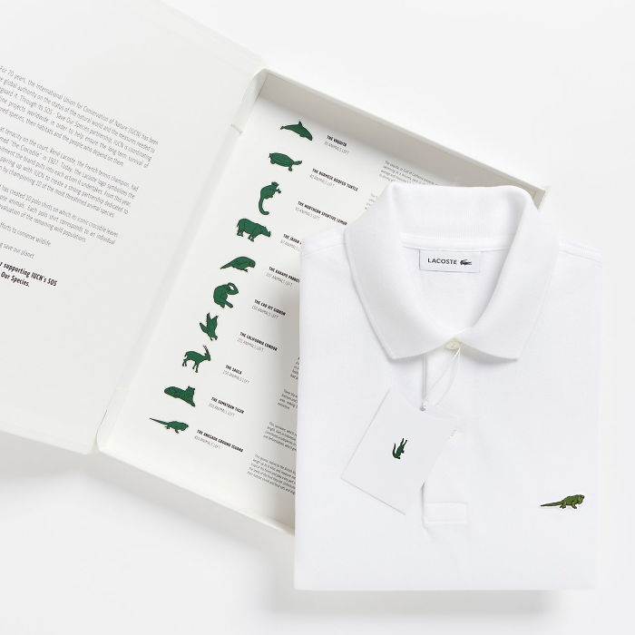 Lacoste Replaces The Iconic Crocodile 
