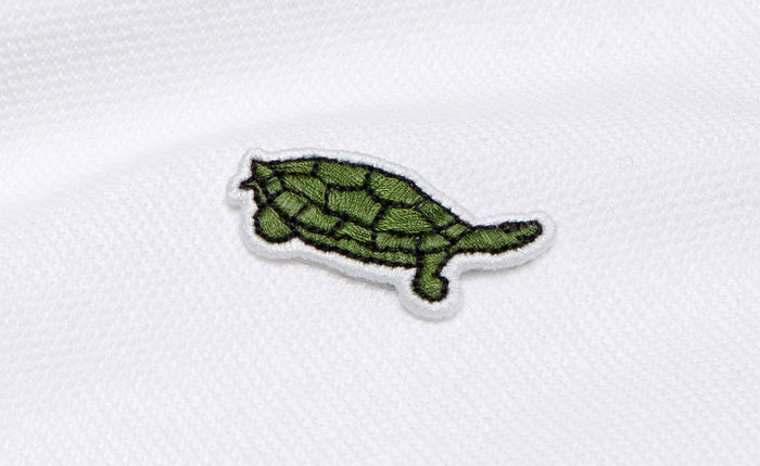 lacoste turtle polo