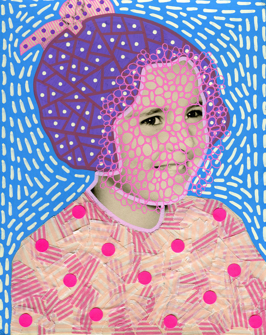 Naomi Vona Made These Amazingly Weird Collage Portraits, We Are In Love