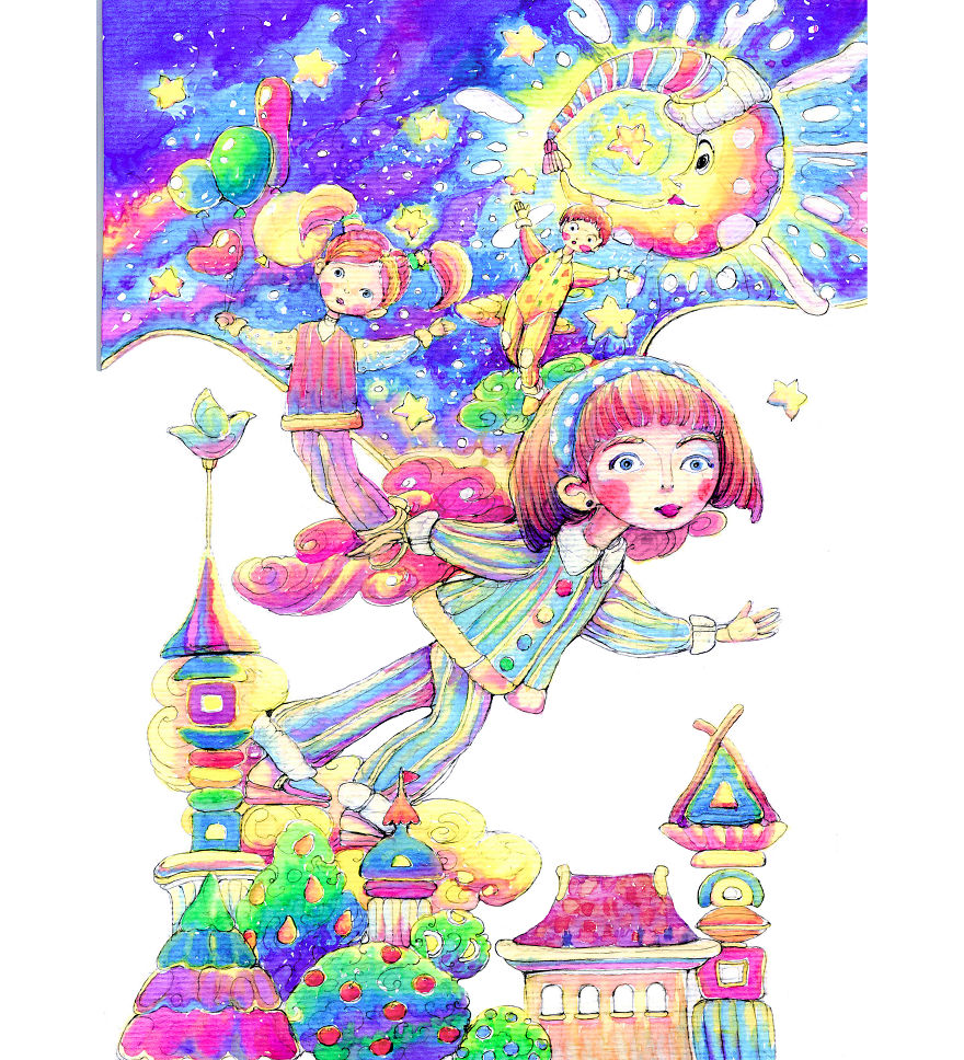 My Children Book Illustration