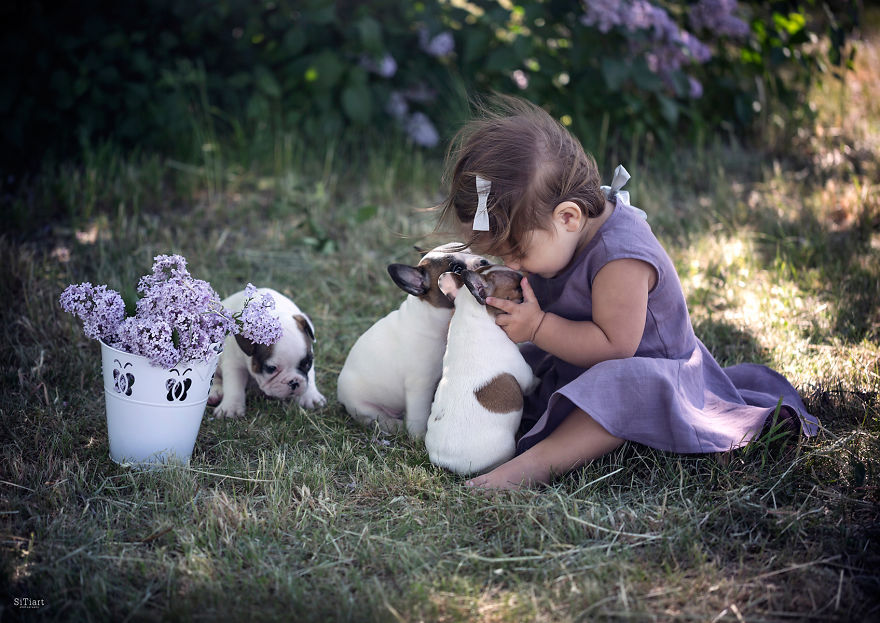 The Friendship Between Children And Animals
