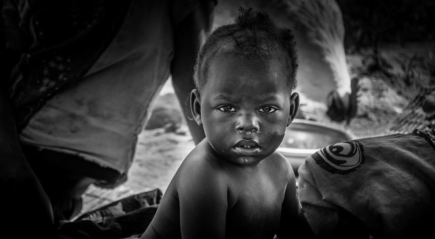 Zambia The Land Of Survivors B&w Collection