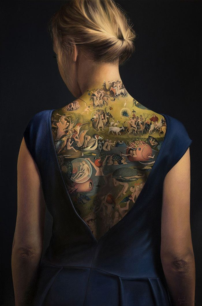 What Seems Like An Awesome Tattoo On This Woman's Back Is Not What It Seems