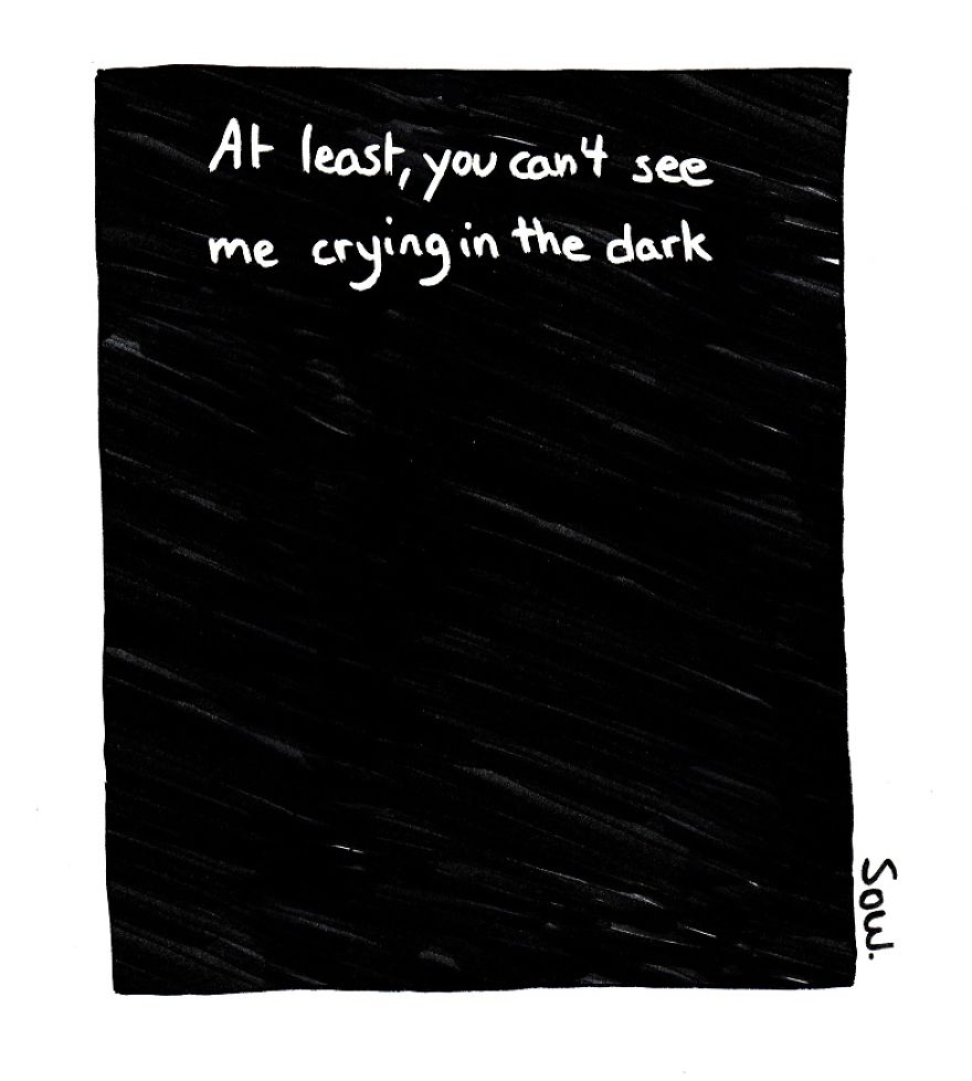 This Artist Illustrates His Dark Thoughts