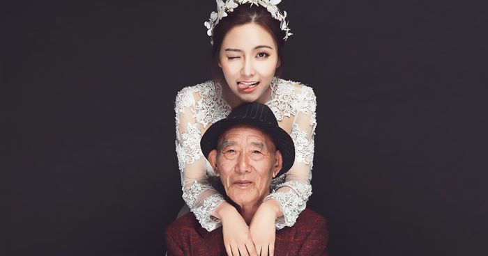 Woman Fulfills Her Ill Grandfather’s Wish Before It’s Too Late, And Their Photos Will Leave You Crying