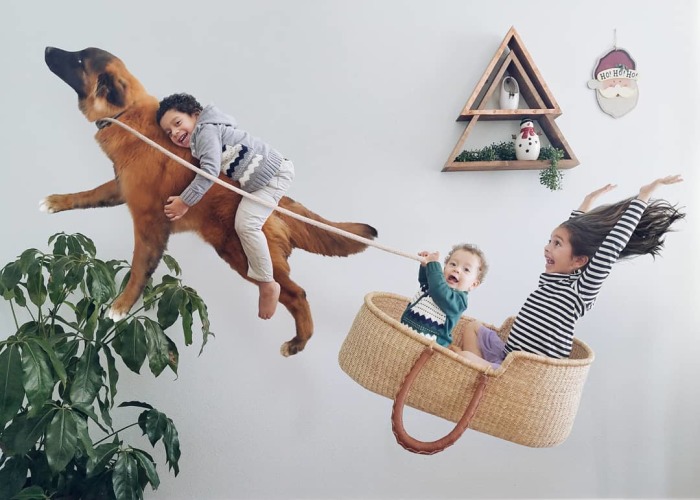 Creative Mom Of Three Uses Photoshop To Turn Her Children’s Daily Life Into Magic