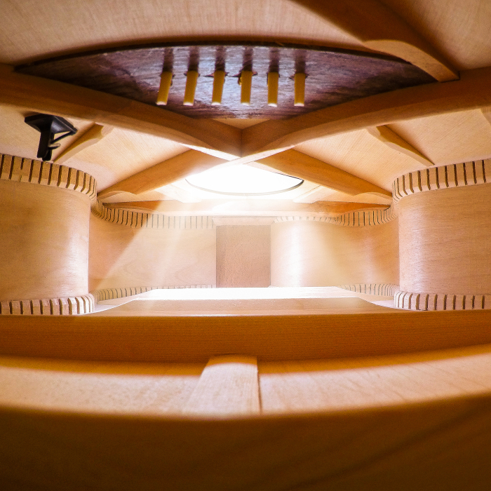 Acoustic Guitar From The Inside