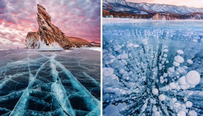 I Walked On Frozen Baikal, The Deepest And Oldest Lake On Earth To Capture Its Otherworldly Beauty Again
