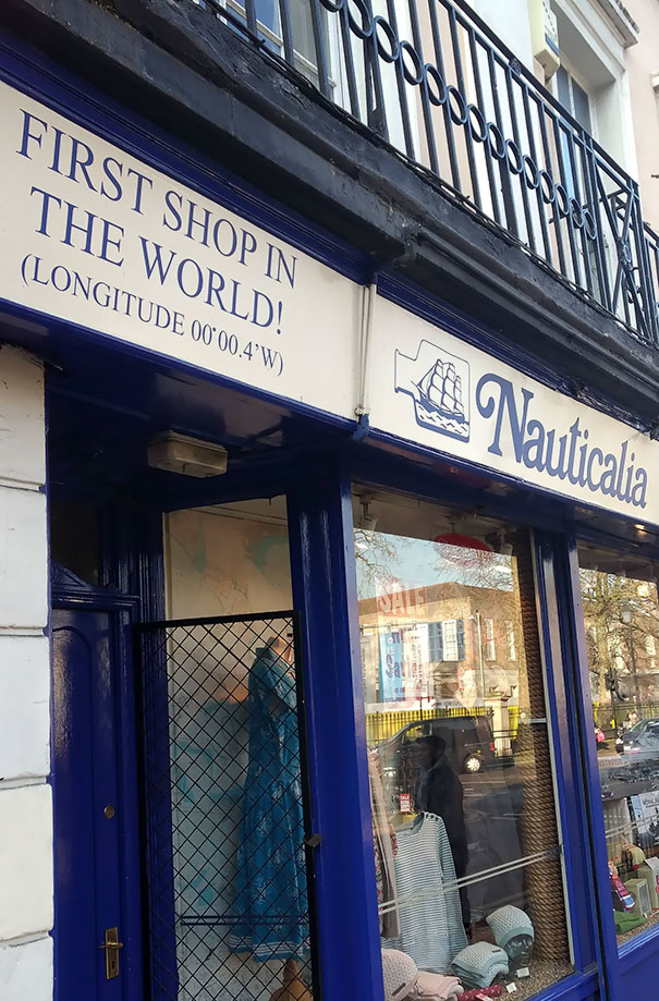 First Shop In The World (By Longitude)