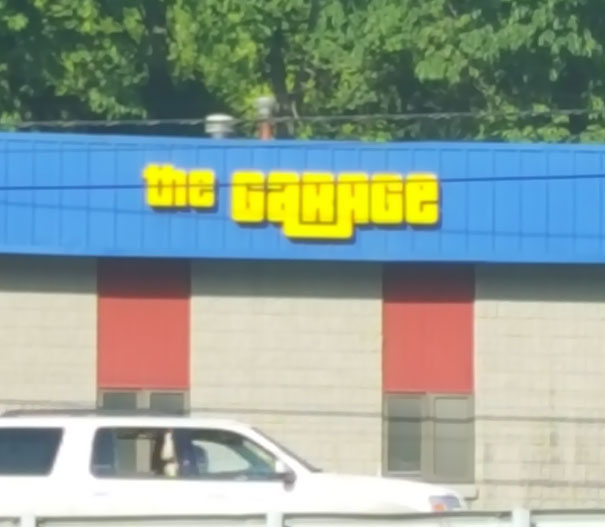 This Car Repair Shop Uses The GTA Font