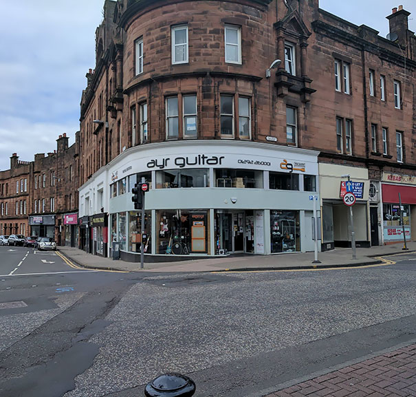 This Guitar Shop In Ayr Is Called Ayr Guitar