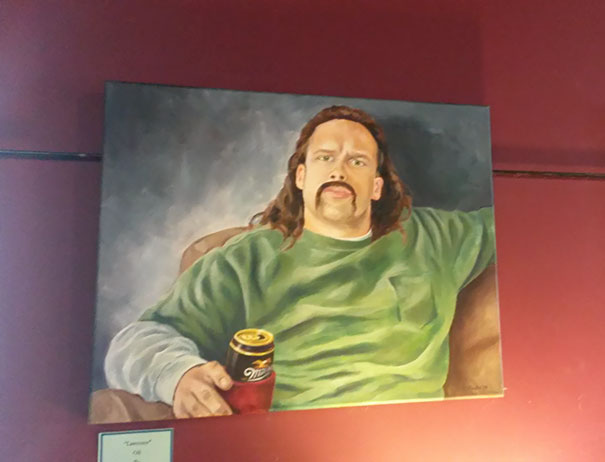This Is Hanging In Our Local Coffee Shop. F*cking. A