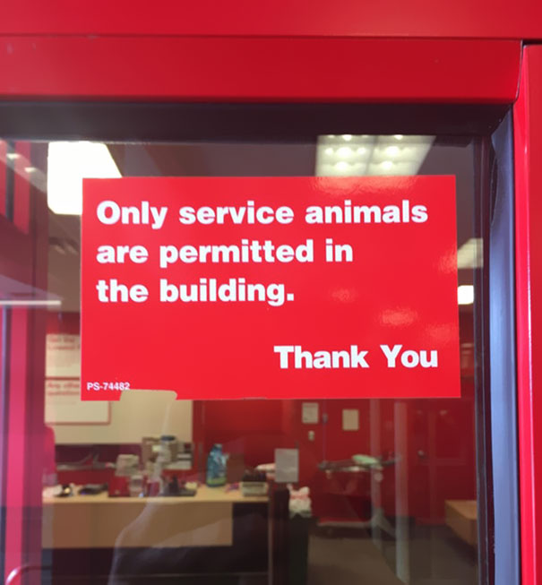 This Target Sign Says That People Arent Allowed In