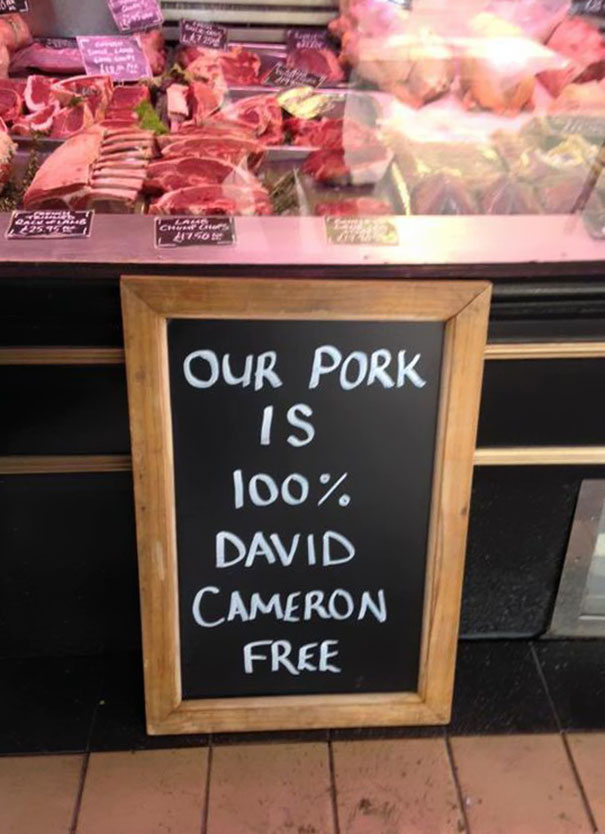 Spotted In A Butcher's Shop In Liverpool