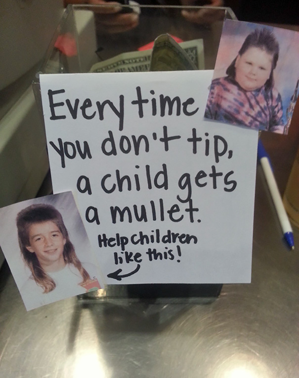 My Local Coffee Shop's Tip Jar This Morning