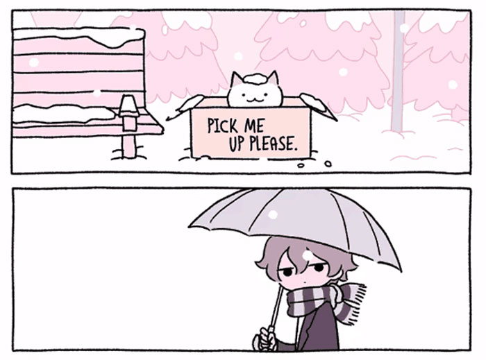 Japanese Illustrator Creates The Most Adorable Cat Comics Ever, And It Will Make Your Day