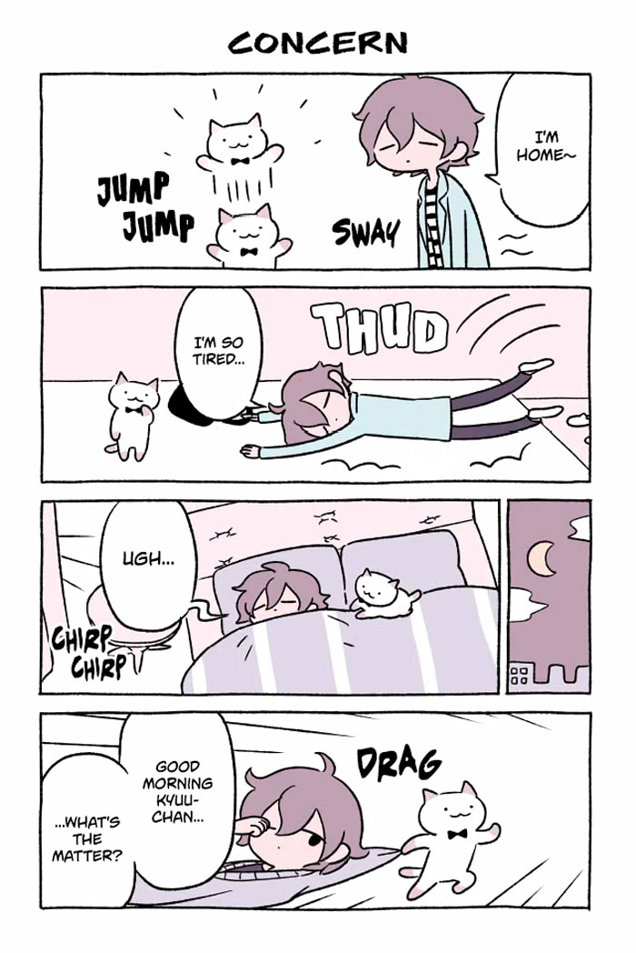 Japanese Illustrator Creates The Most Adorable Cat Comics Ever, And It Will Make Your Day