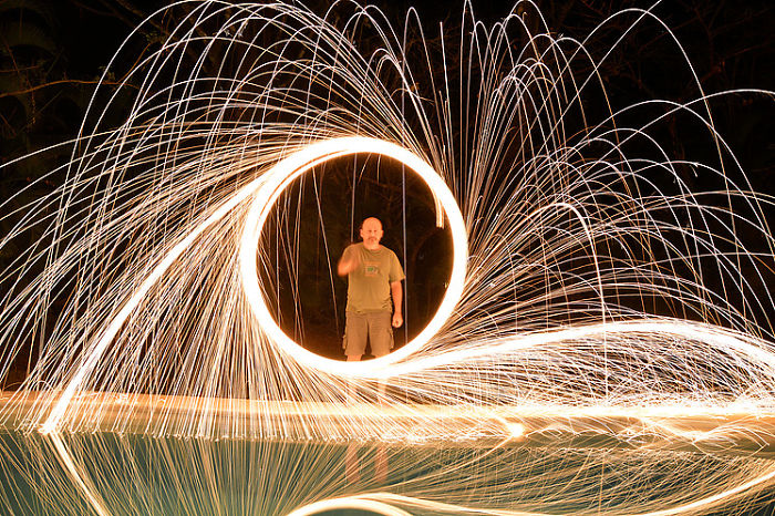 I Became Obsessed With Steel Wool Photography