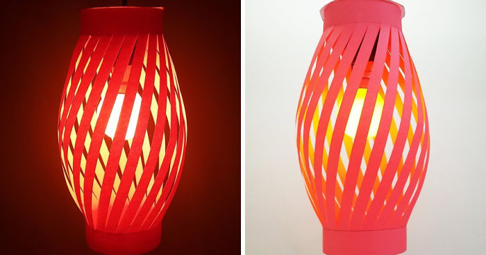 Paper Diy Lamp Pendant Light, Diy Paper Pendant Lamp Shade