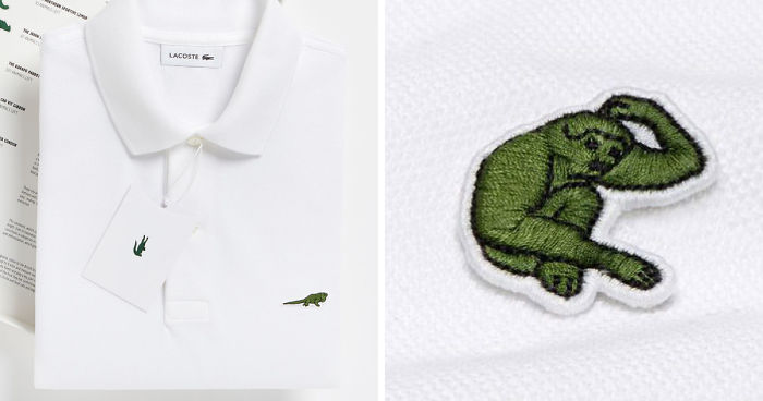 Lacoste Replaces The Crocodile Logo To Raise Awareness About The Endangered Species | Bored Panda