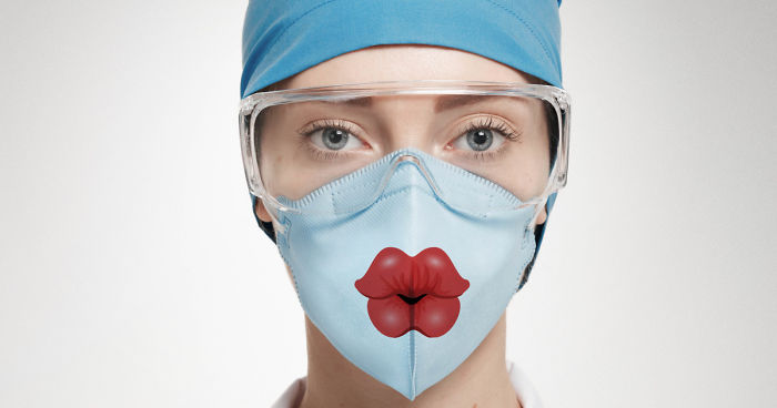 I Created Funny Surgical Masks  To Make Visits To The 