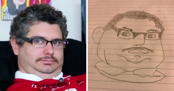 Student Takes Portrait Requests, And The Result Is So Hilariously Bad That People Want More