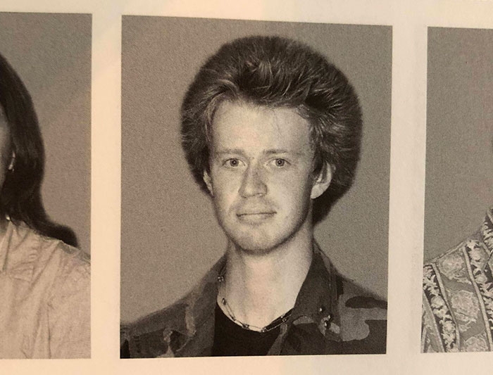 My (Conservative Christian) College Yearbook Photoshopped My Punk Rock Spikes Into A White Afro