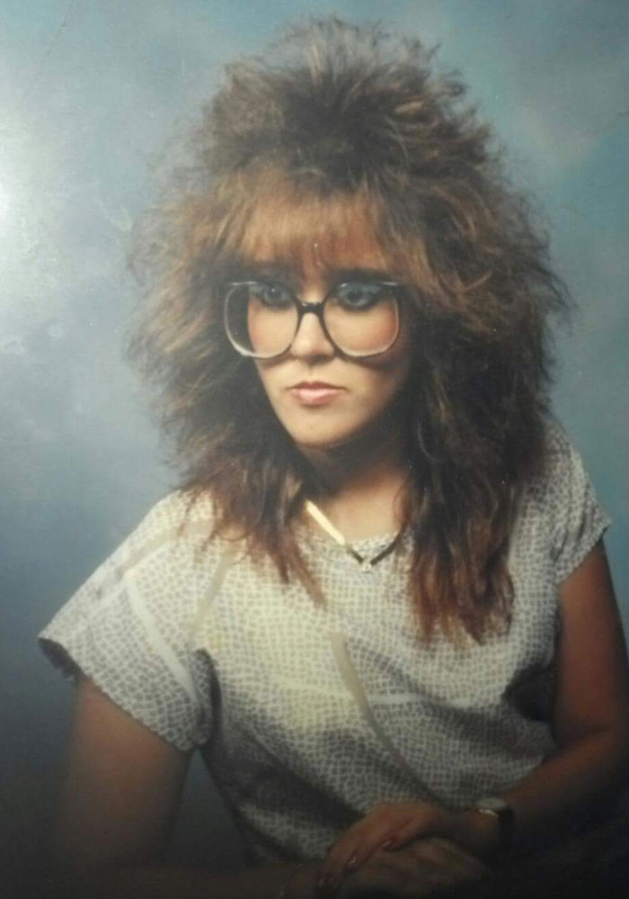 Me And All My Hair In 1988