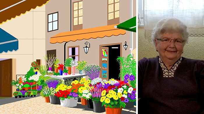 Esta abuela española de 87 años usa Microsoft Paint de una forma que sorprendería incluso a sus desarrolladores