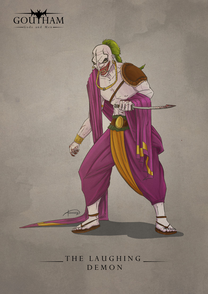 I Made The Indian Mythological Versions Of Batman And His Rogues