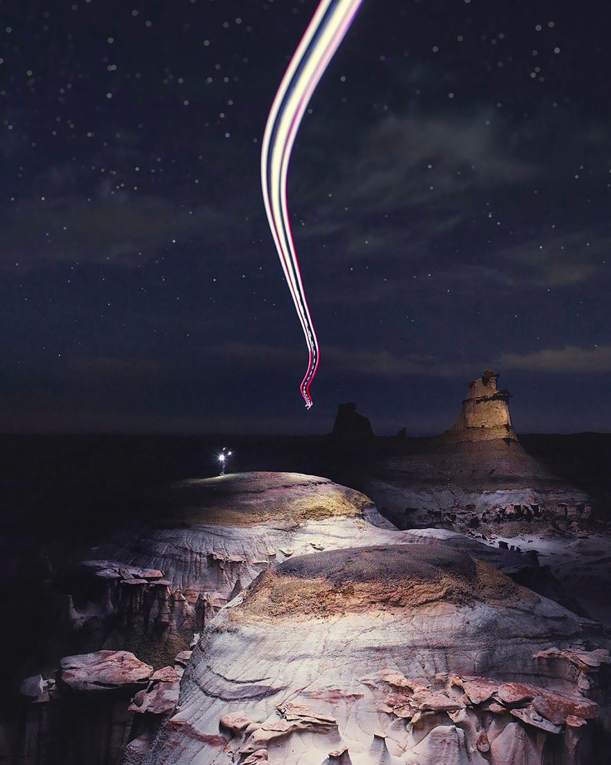 Genius Photographer Uses Drones To Capture Mountain Halos, And The Result Is Out Of This World