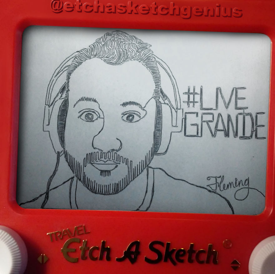 I Etch-A-Sketch My Instagram Followers