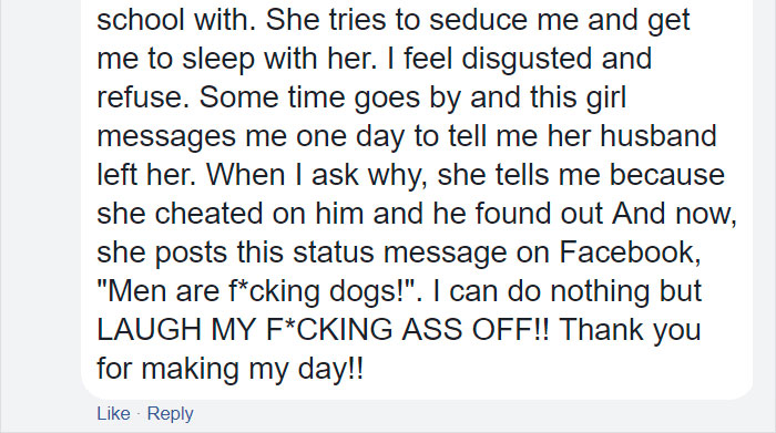 Woman Says "Men Are "F**king Dogs," Regrets It After Ex-Boyfriend's Friend Reveals Her Biggest Secret