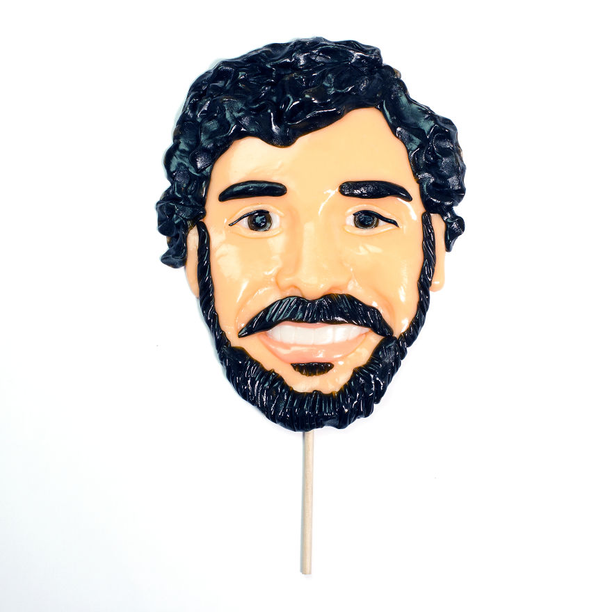 Lick Your Own Face With These Personalised, Life-Sized Lollipops