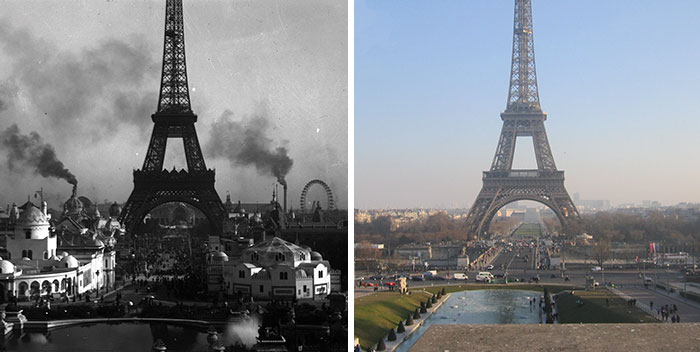 7 Before & After Pics Showing How Paris Has Changed In 100+ Years
